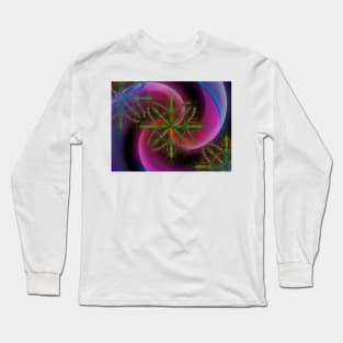 Snowflake Spiral Long Sleeve T-Shirt